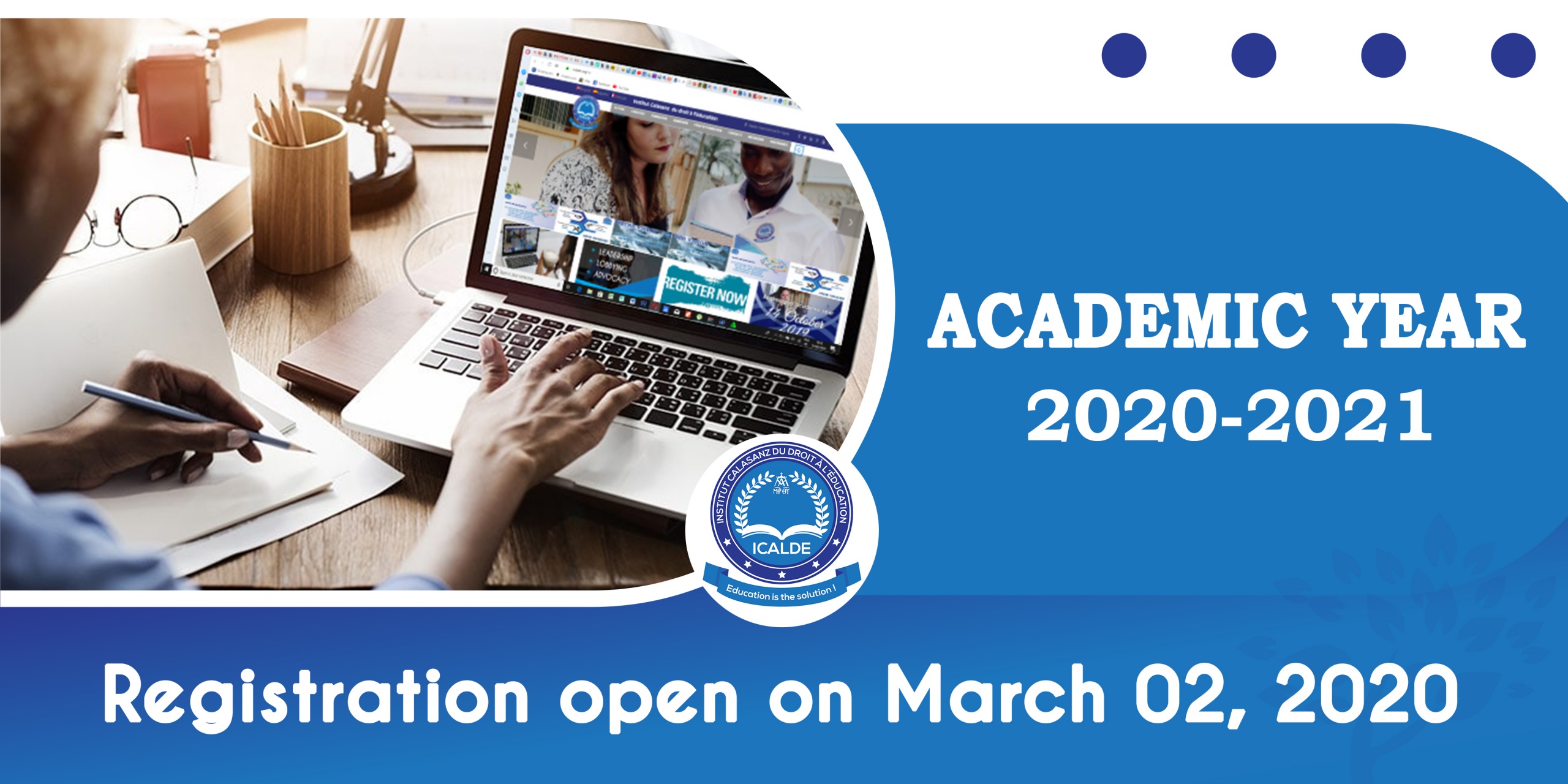 Registration for the second promotion of ICALDE has started!